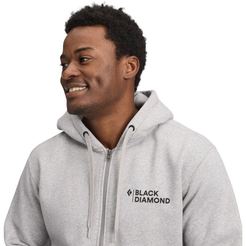Black Diamond M Mini Stacked Fz Hoody - Hoodie - Herrer | Hardloop