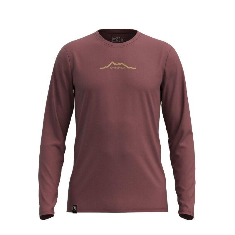 150 Cool Mountain Ls M - Merinoshirt - Herren