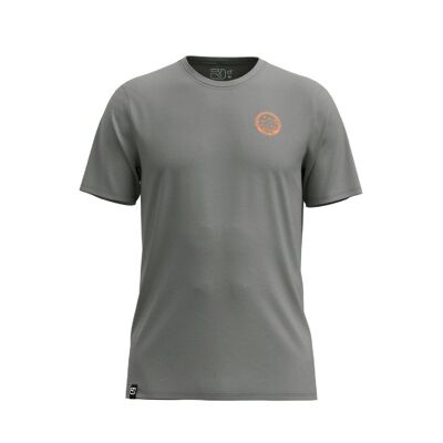 185 Merino Mtn Badge Ts M - T-shirt en laine mérinos homme