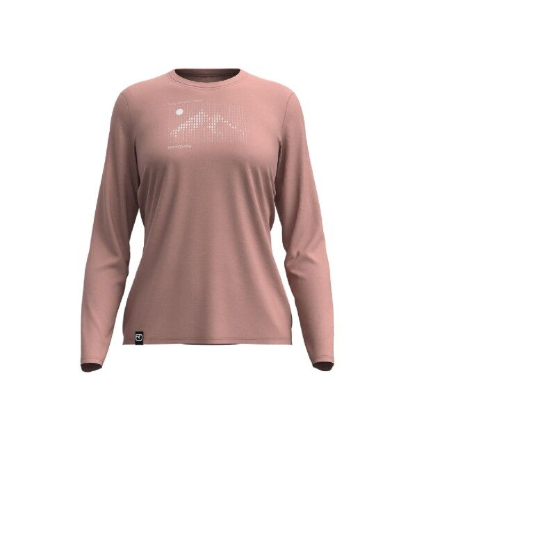 185 Merino Sunrise Ls W - Merinotröja - Dam