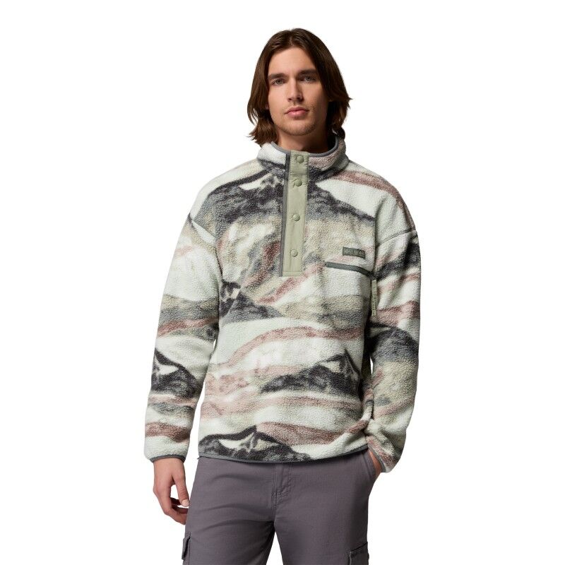 Helvetia II Printed Half Snap Fleece - Giacca in pile - Uomo