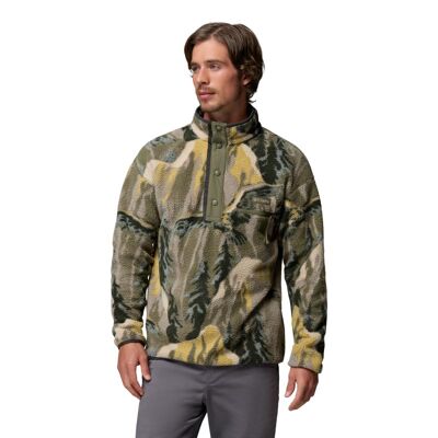 Helvetia II Printed Half Snap Fleece - Fleece jacket - Men's