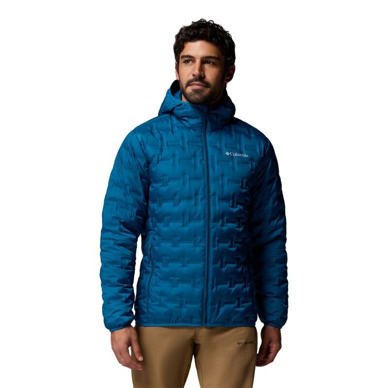 Delta Ridge II Down Hooded Jacket - Dunjakke - Herrer