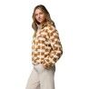 Columbia Helvetia II Printed Cropped Half Snap - Fleecetakki - Naiset | Hardloop