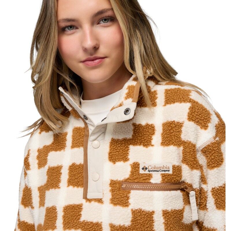 Columbia Helvetia II Printed Cropped Half Snap - Fleece jacket - Women's | Hardloop
