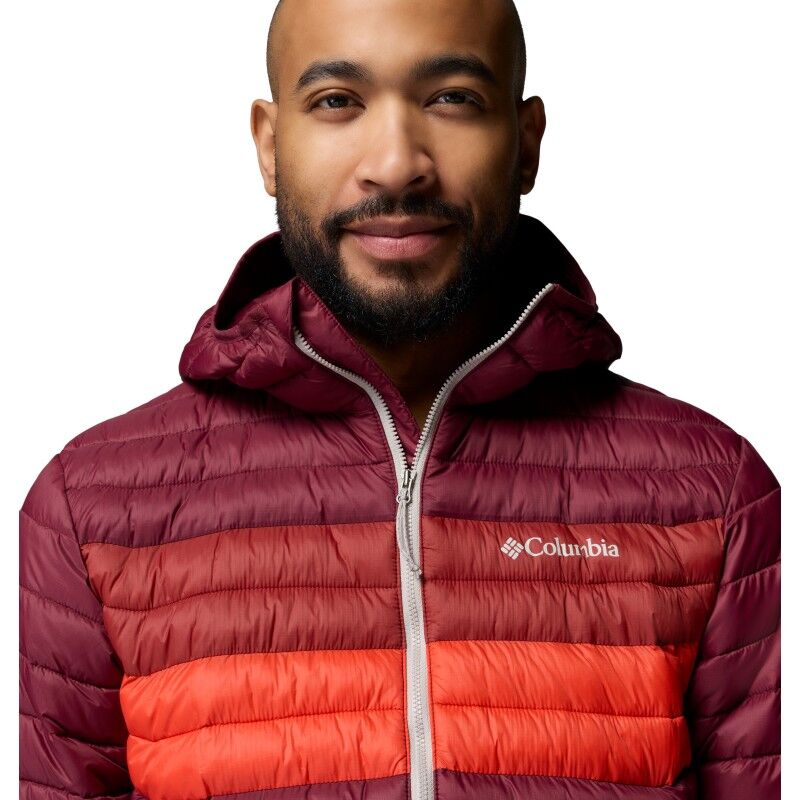 Columbia Powder Pass Hooded Jacket - Syntetjacka - Herr | Hardloop