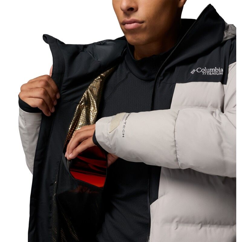 Columbia Glacier Ridge Down Jacket - Skidjacka - Herr | Hardloop