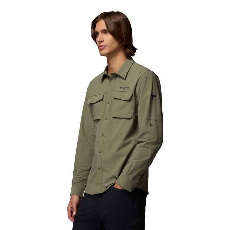 Columbia Silver Ridge Elite LS Woven Tee - Chemise homme | Hardloop