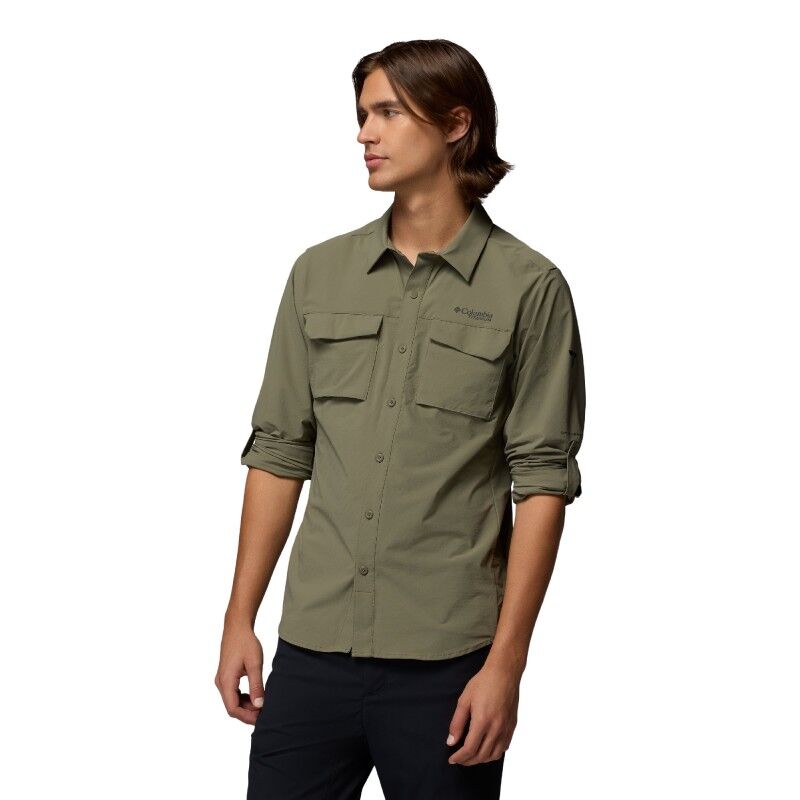Columbia Silver Ridge Elite LS Woven Tee - Shirt - Men's | Hardloop