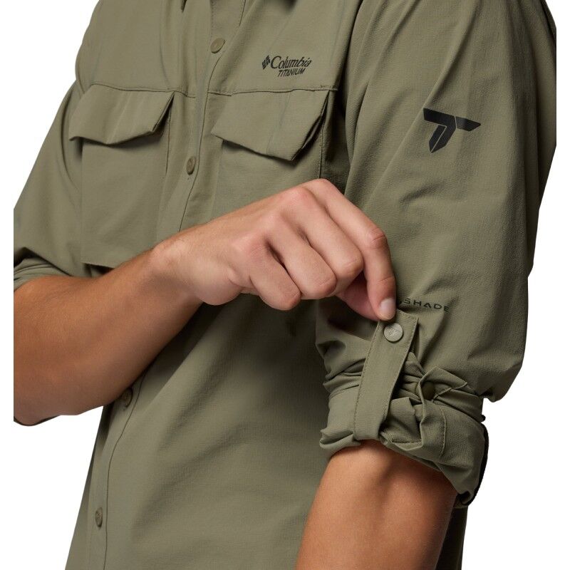 Columbia Silver Ridge Elite LS Woven Tee - Chemise homme | Hardloop