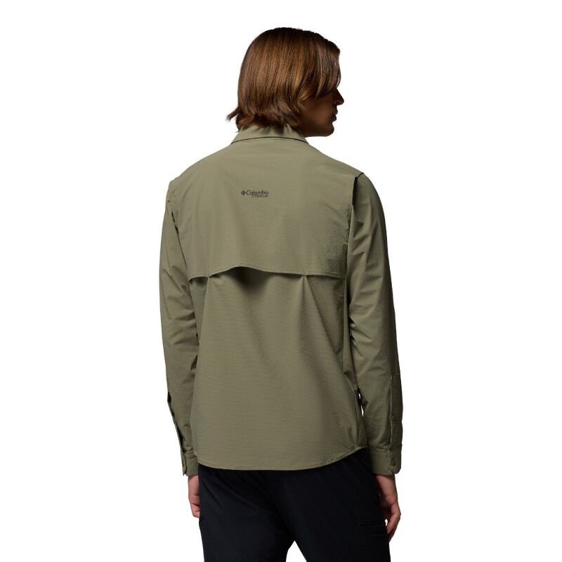 Columbia Silver Ridge Elite LS Woven Tee - Shirt - Men's | Hardloop
