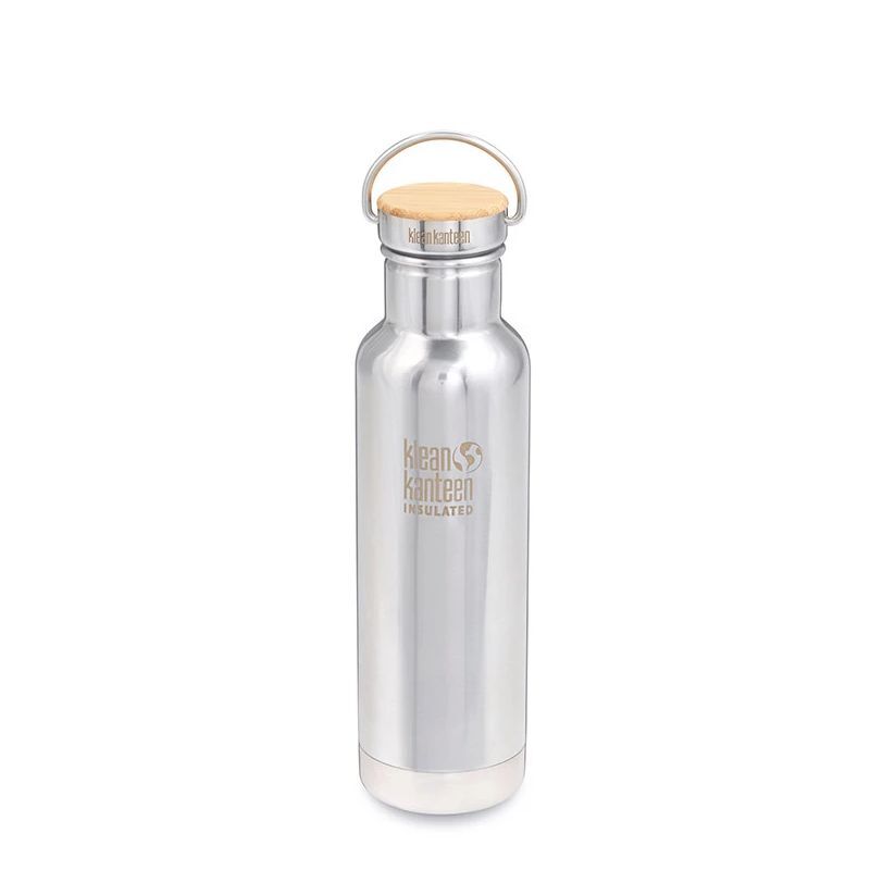 Klean Kanteen Insulated Reflect 20oz - Bamboo Cap - Water bottle
