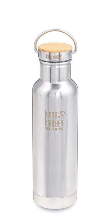 Klean Kanteen Insulated Reflect 20oz - Bamboo Cap - Botella