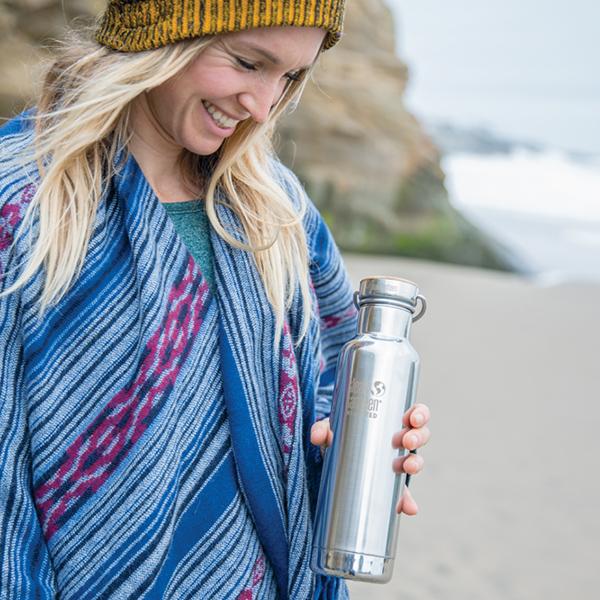 Klean Kanteen Insulated Reflect 20oz - Bamboo Cap - Water bottle