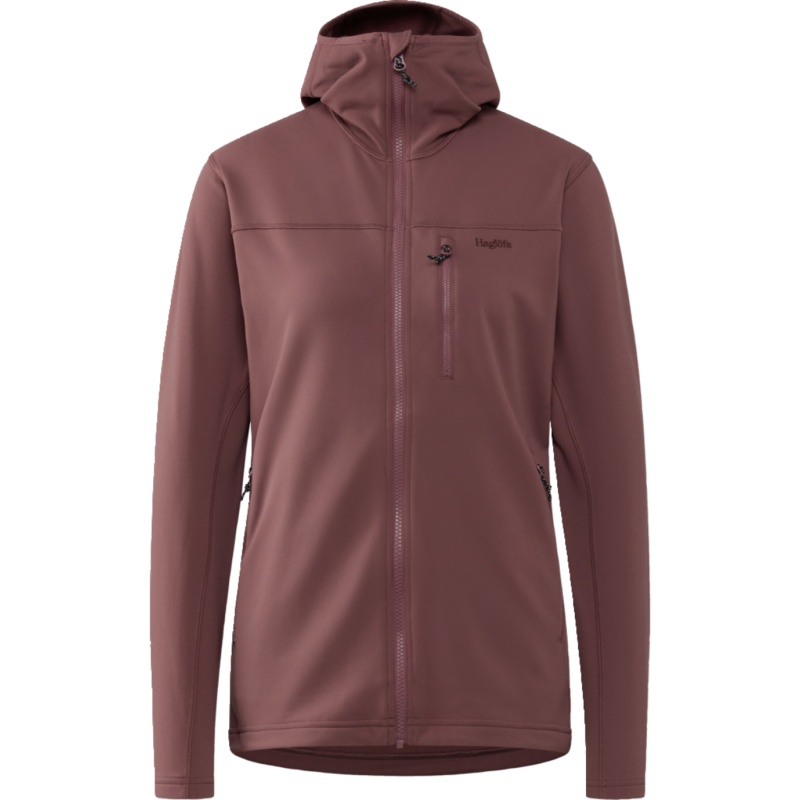 Rosson Mid Hood - Fleecevest - Dames