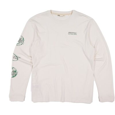 Yonder Merino Organic Cotton Long Sleeve - Merinotröja - Herr
