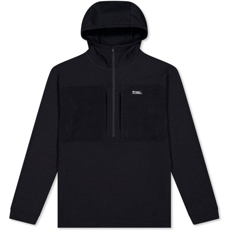 Mons Royale Offgrid Merino Fleece 1/2 Zip Long Sleeve - Polaire en laine mérinos homme | Hardloop