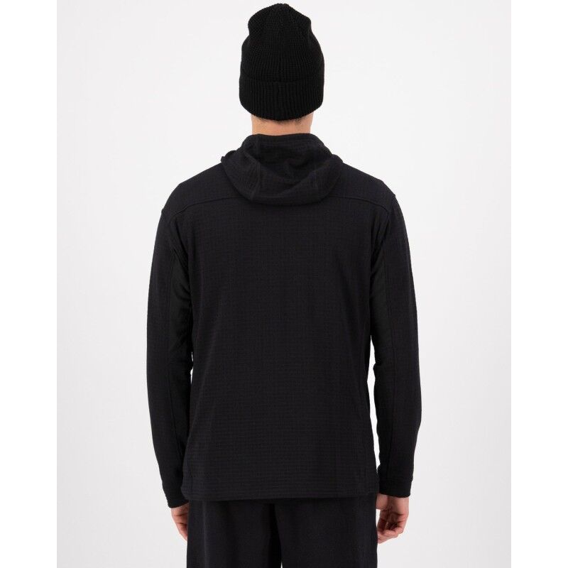 Mons Royale Offgrid Merino Fleece 1/2 Zip Long Sleeve - Merino Fleecejacka - Herr | Hardloop
