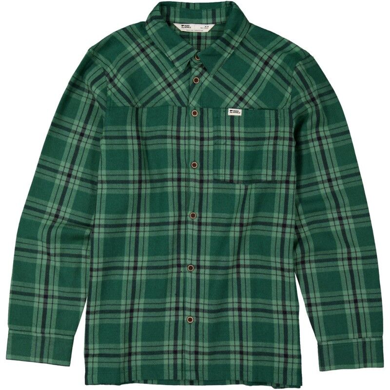AT Merino Flannel Long Sleeve Shirt - Merinoshirt - Herren