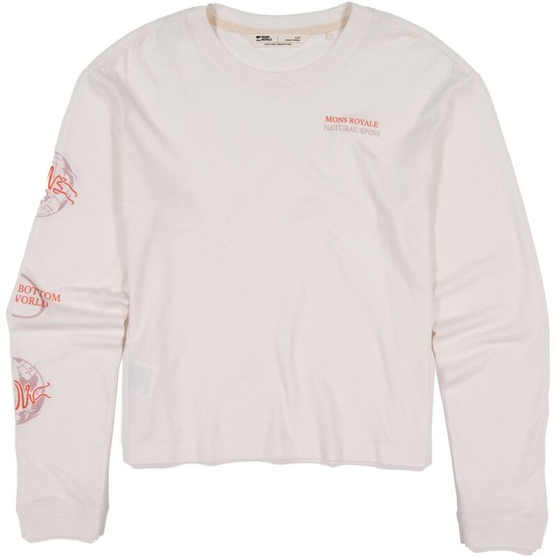 Yonder Merino Organic Cotton Long Sleeve - Merinoshirt - Dames