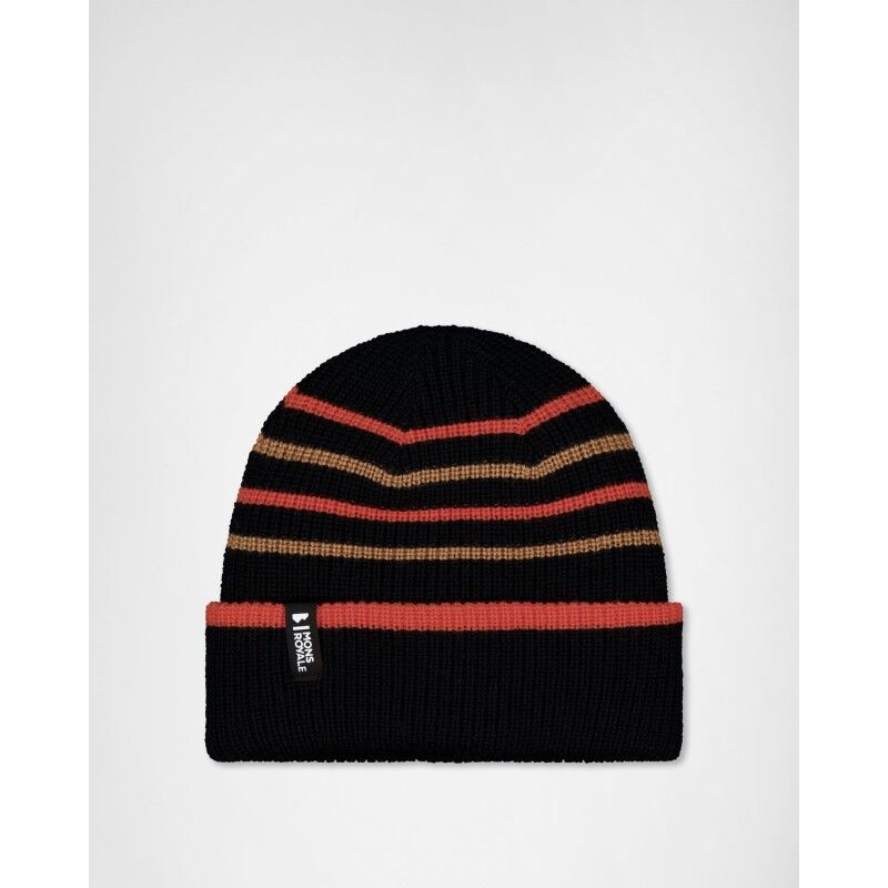 Mons Royale Stripey Merino Beanie - Bonnet laine mérinos | Hardloop