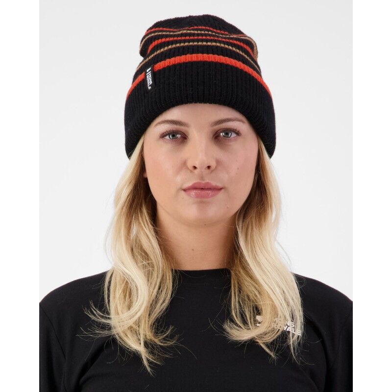 Mons Royale Stripey Merino Beanie - Čepice merino vlna | Hardloop