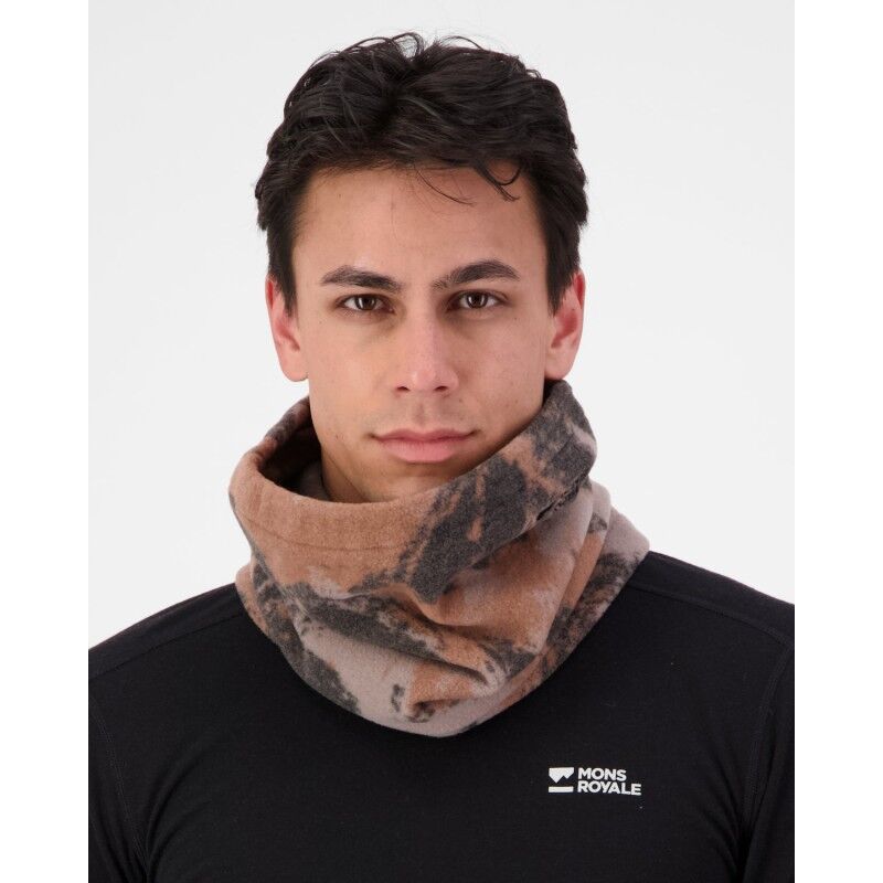 Mons Royale Pileup Wool Fleece Neckwarmer - Colsjaal | Hardloop