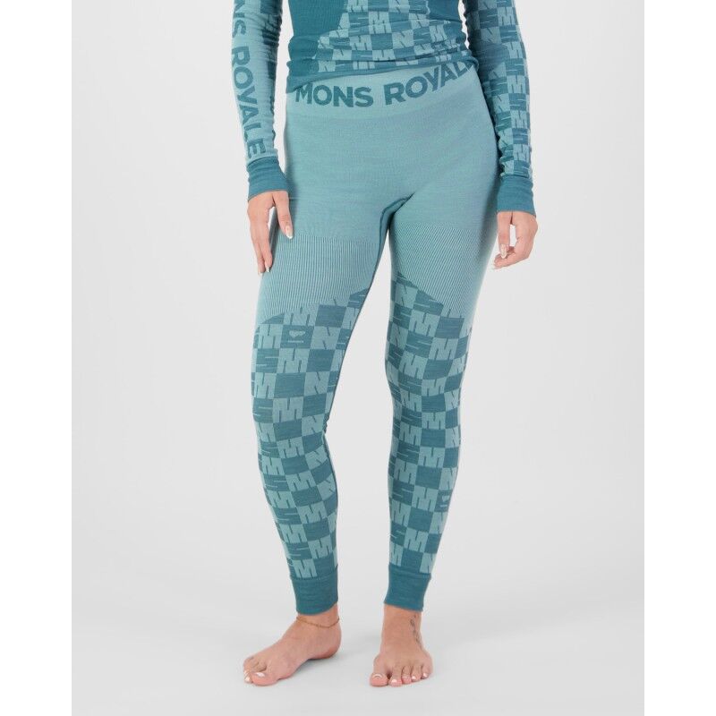 Mons Royale Ascender Merino Base Layer Legging - Calzamaglia Termico in lana merino - Donna | Hardloop