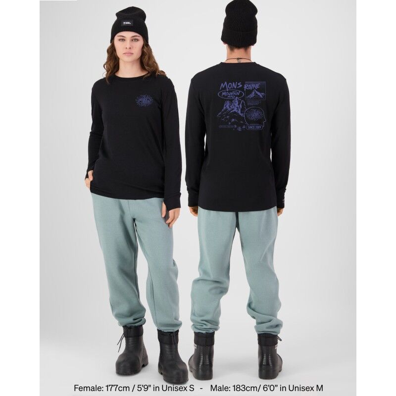 Mons Royale Yotei Merino Classic Long Sleeve - Merino-t-paidat | Hardloop