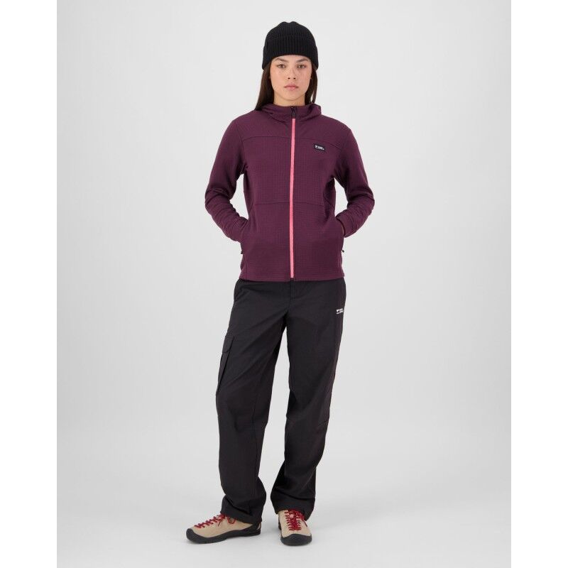 Mons Royale Offgrid Merino Fleece Zip Hoodie - Merino hoodie - Women's | Hardloop