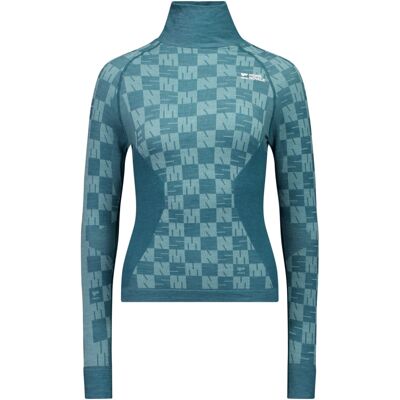 Ascender Merino Base Layer Mock Neck Long Sleeve - Merino base layer - Women's