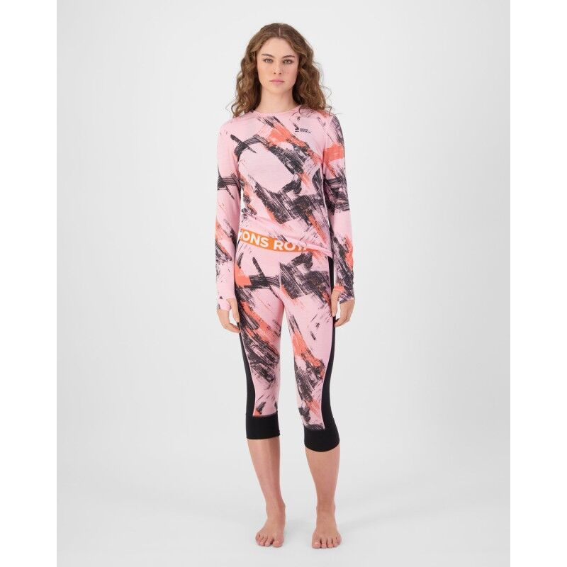 Mons Royale Cascade Merino Base Layer Long Sleeve - Merinovilla-alusvaatteet - Naiset | Hardloop