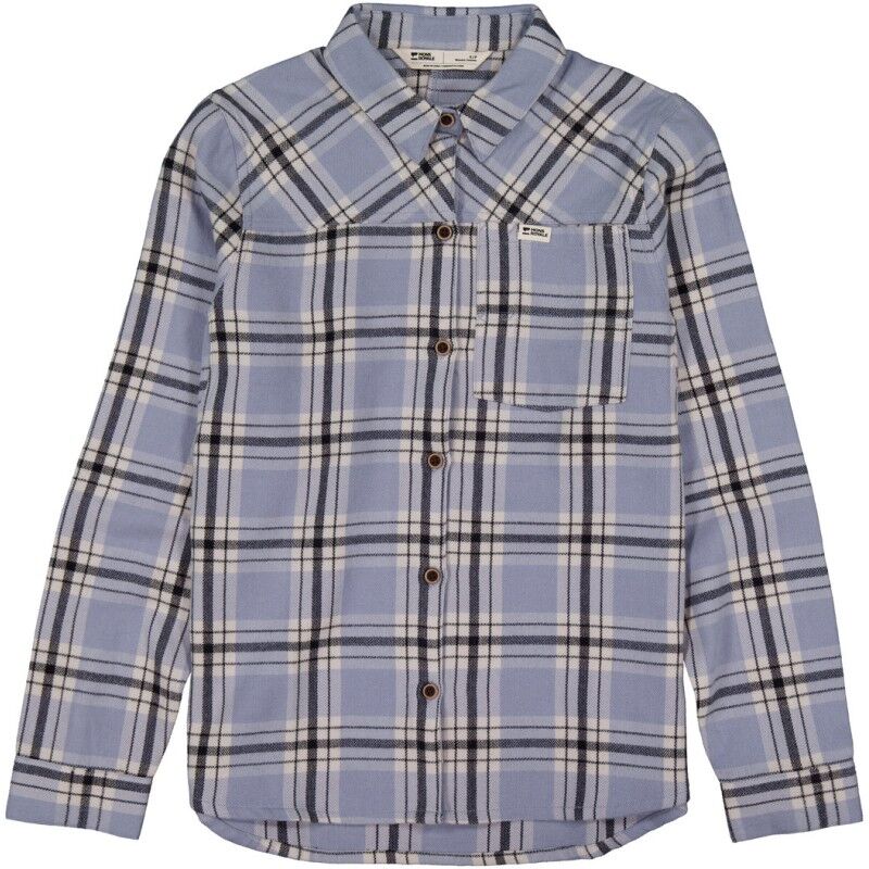AT Merino Flannel Long Sleeve Shirt - Merinoshirt - Damen