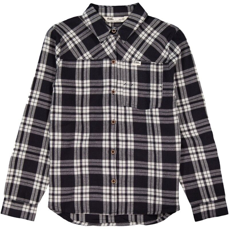 Mons Royale AT Merino Flannel Long Sleeve Shirt - Merino-t-paidat - Naiset | Hardloop