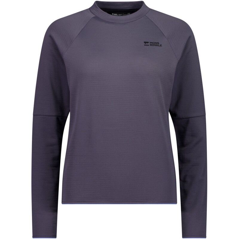 Quad Merino Fleece Pullover - Överdragströjor merinoull - Dam