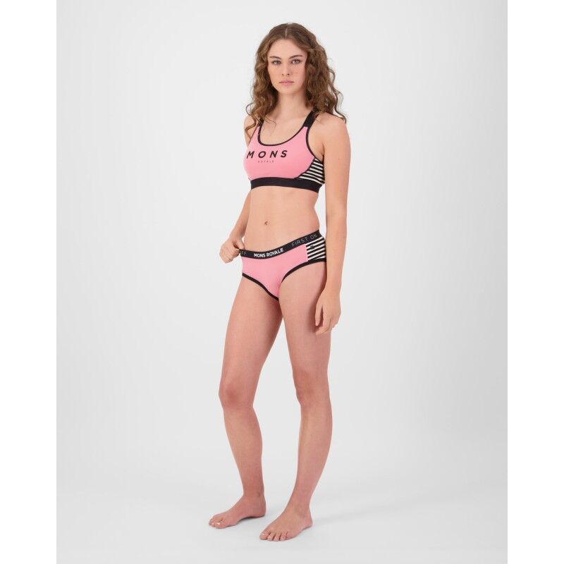 Mons Royale Stella Merino X-Back Bra - Brassière laine mérinos | Hardloop