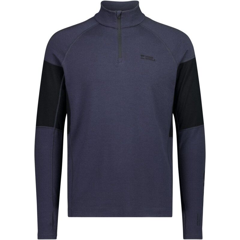 Mons Royale Olympus Merino Base Layer 1/4 Zip Long Sleeve - Bielizna z wełny Merino® meska | Hardloop