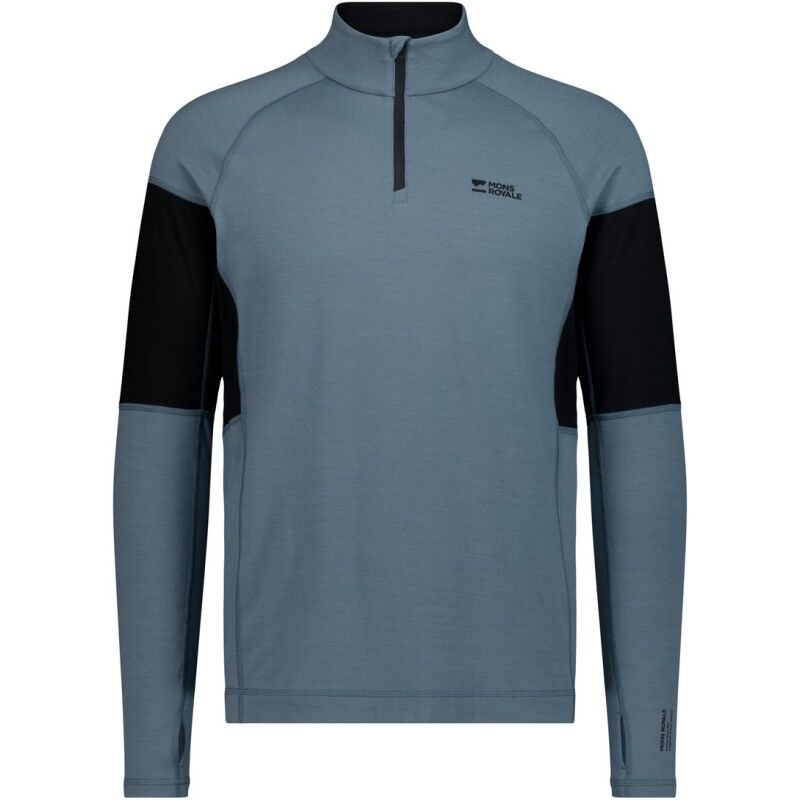 Olympus Merino Base Layer 1/4 Zip Long Sleeve - Intimo lana merinos - Uomo