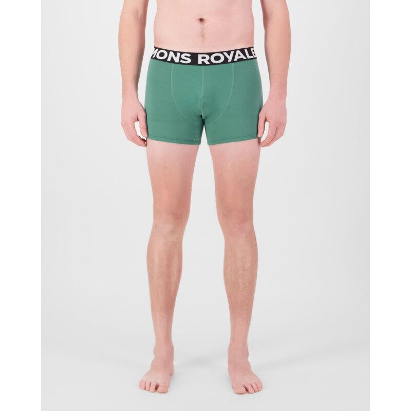 Mons Royale Hold 'Em Shorty Merino Boxer - Merinowolle Laufunterhosen | Hardloop