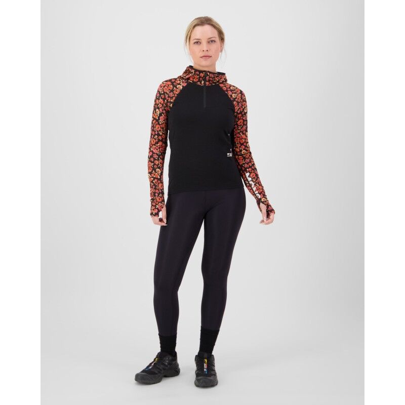 Mons Royale Bella Merino Long Sleeve Hood - Merino Fleece jacket - Women's | Hardloop