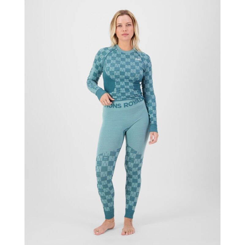 Mons Royale Ascender Merino Base Layer Legging - Calzamaglia Termico in lana merino - Donna | Hardloop