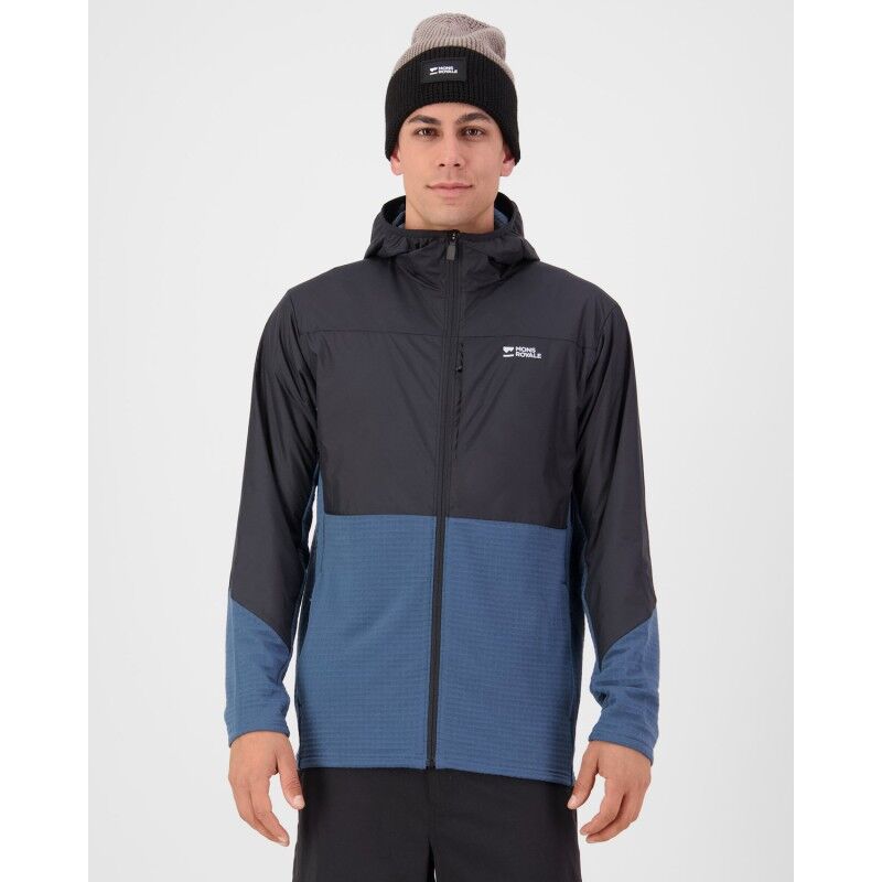 Mons Royale Offgrid Merino Fleece Wind Jacket - Merino Fleecetakki - Miehet | Hardloop