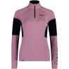 Mons Royale Olympus Merino Base Layer 1/4 Zip Long Sleeve - Underställ merinoull - Dam | Hardloop