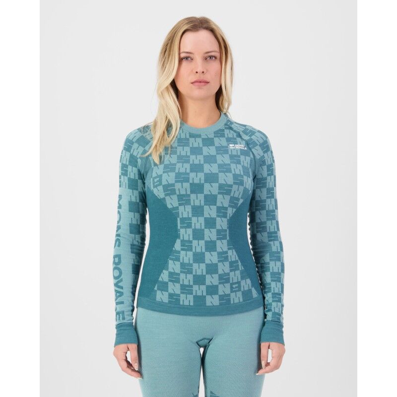Mons Royale Ascender Merino Base Layer Long Sleeve - Merino undertøj - Damer | Hardloop