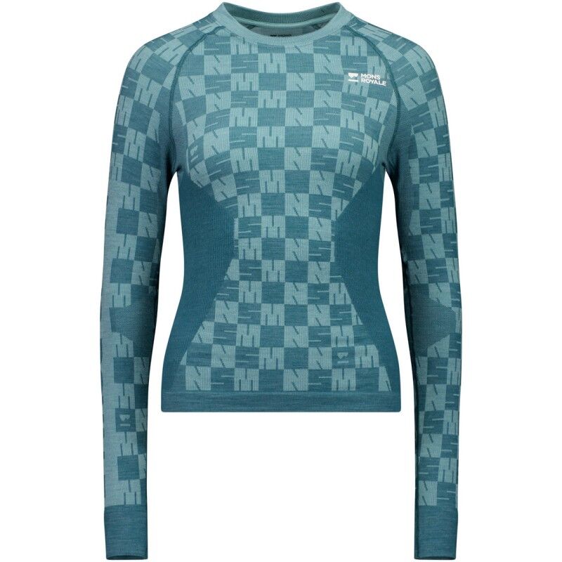 Mons Royale Ascender Merino Base Layer Long Sleeve - Merinovilla-alusvaatteet - Naiset | Hardloop
