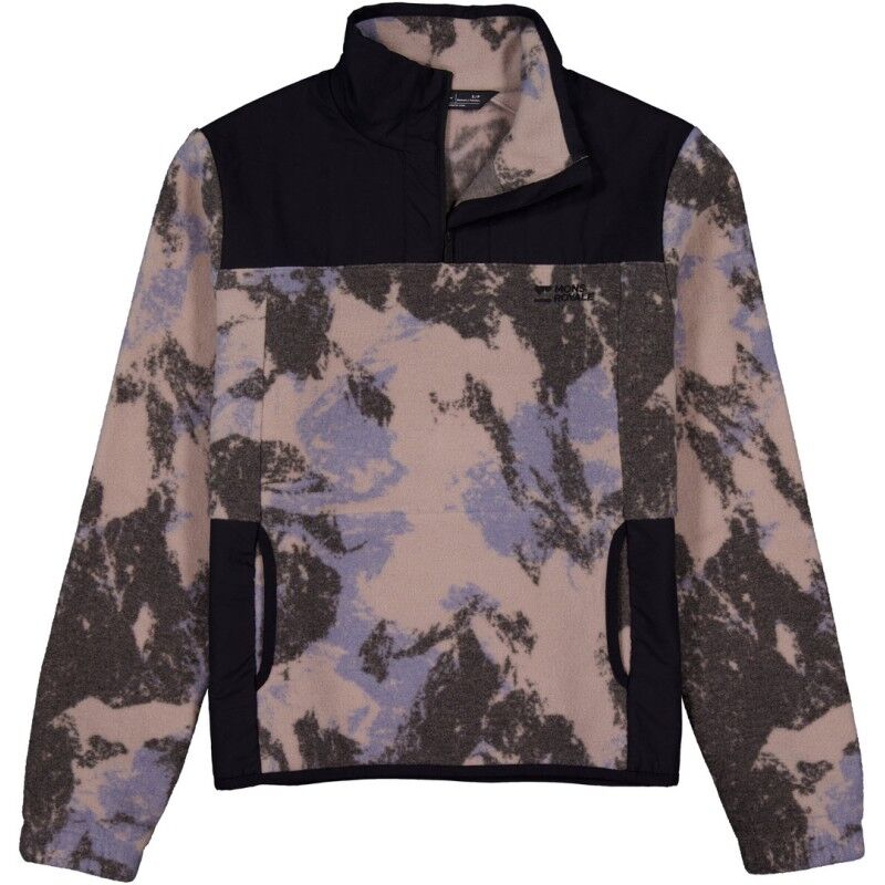 Mons Royale Pileup Wool Fleece 1/4 Zip - Dámská fleesová mikina | Hardloop