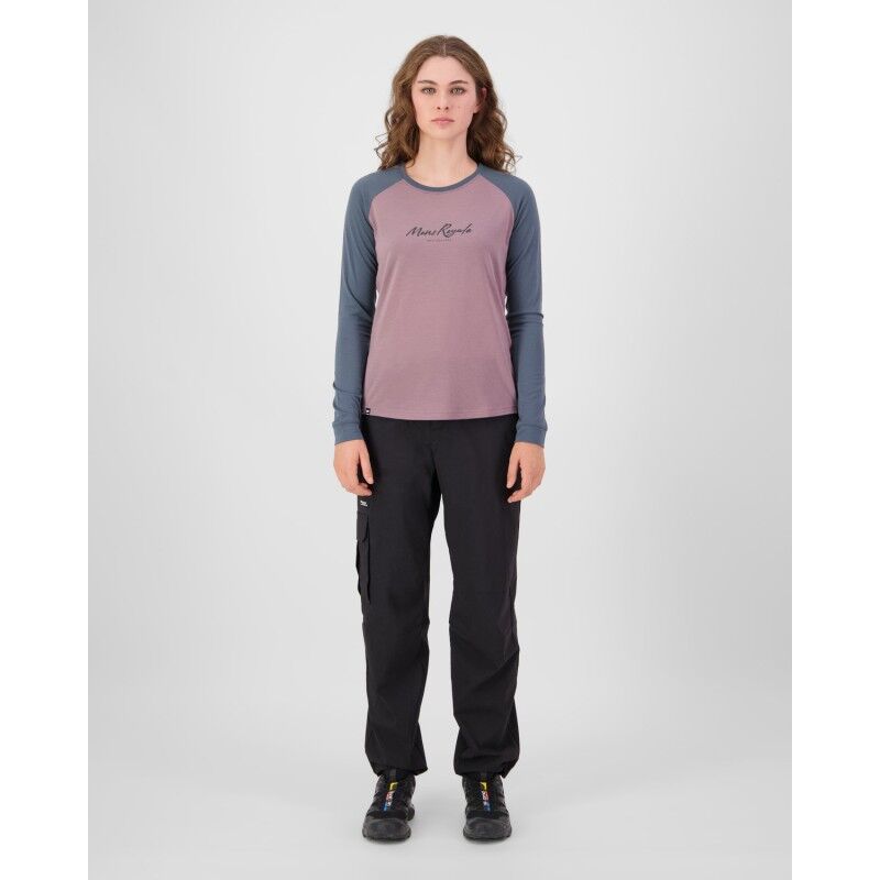 Mons Royale Icon Merino Raglan Long Sleeve - Koszulka z wełny Merino® damska | Hardloop