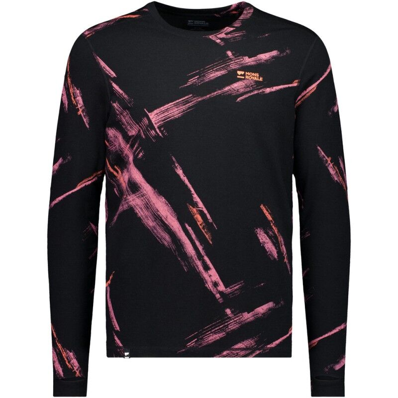 Mons Royale Cascade Merino Base Layer Long Sleeve - Merino-ondergoed - Heren | Hardloop