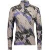Mons Royale Cascade Merino Base Layer 1/4 Zip Long Sleeve - Merinovilla-alusvaatteet - Miehet | Hardloop