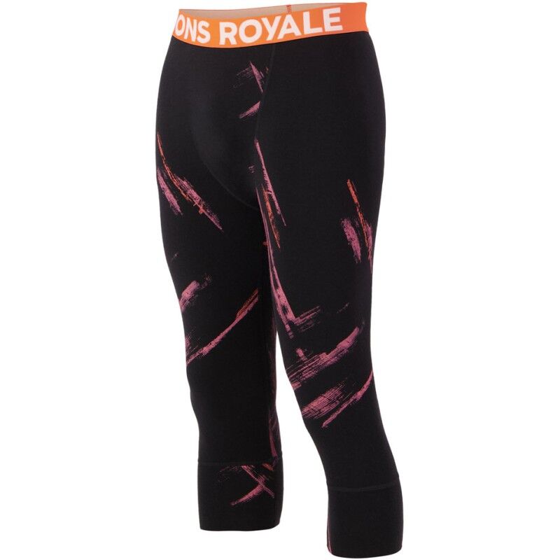 Cascade Merino Flex 3/4 Legging - Pánské Termální Punčocháče z merino vlny